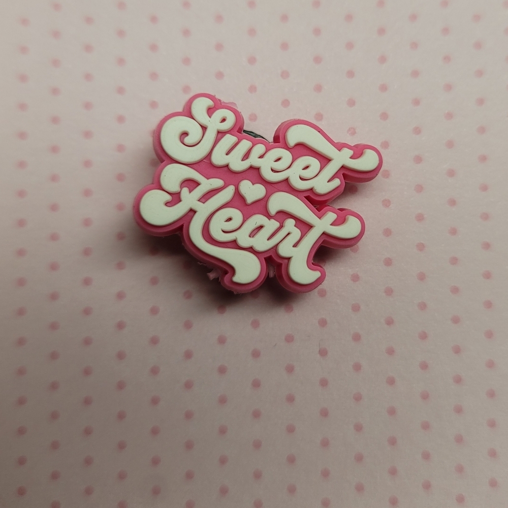 Mix & Match 4 for $10 Sweet Heart Croc Charm